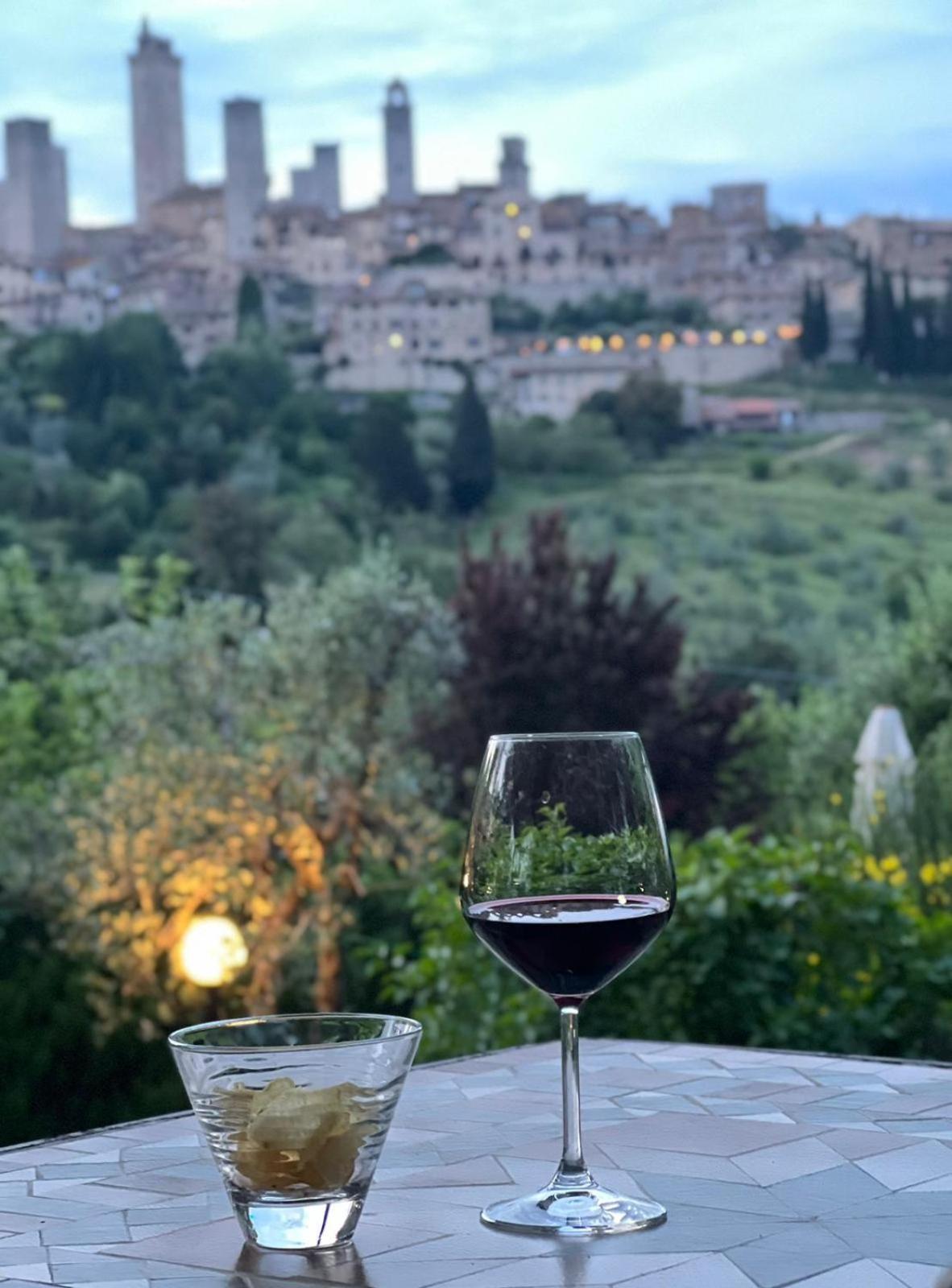 Antico Casolare Villa San Gimignano Bagian luar foto