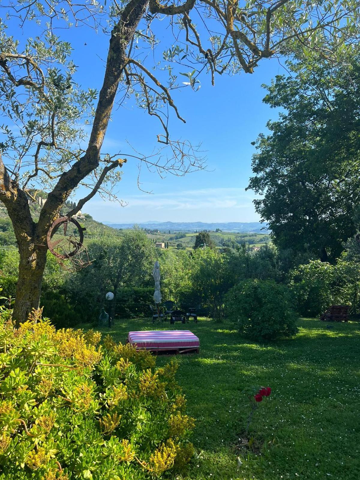 Antico Casolare Villa San Gimignano Bagian luar foto