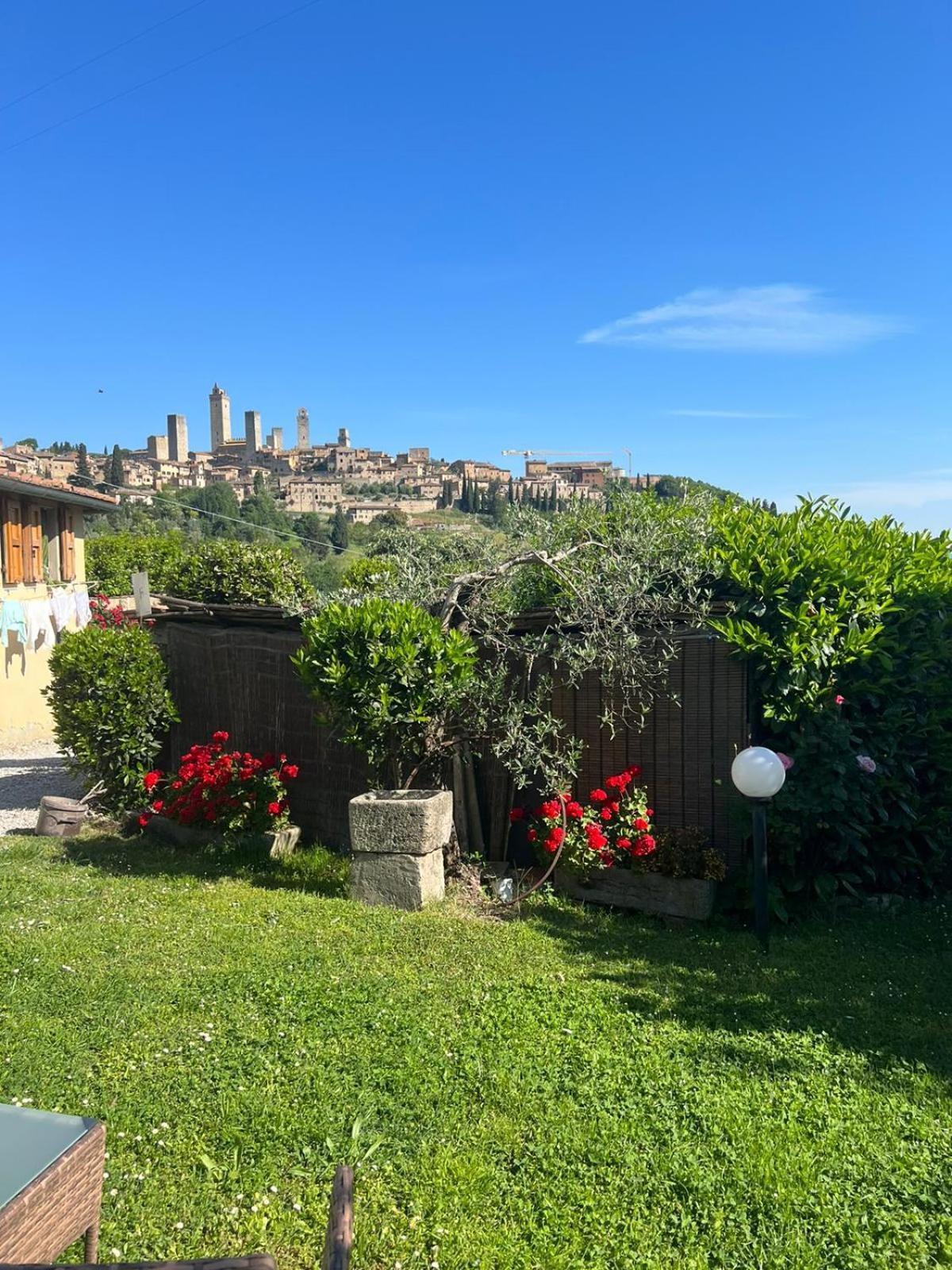 Antico Casolare Villa San Gimignano Bagian luar foto