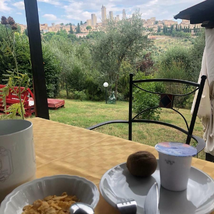 Antico Casolare Villa San Gimignano Bagian luar foto
