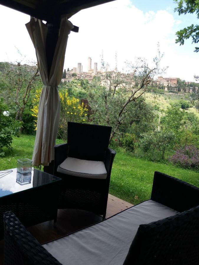 Antico Casolare Villa San Gimignano Bagian luar foto