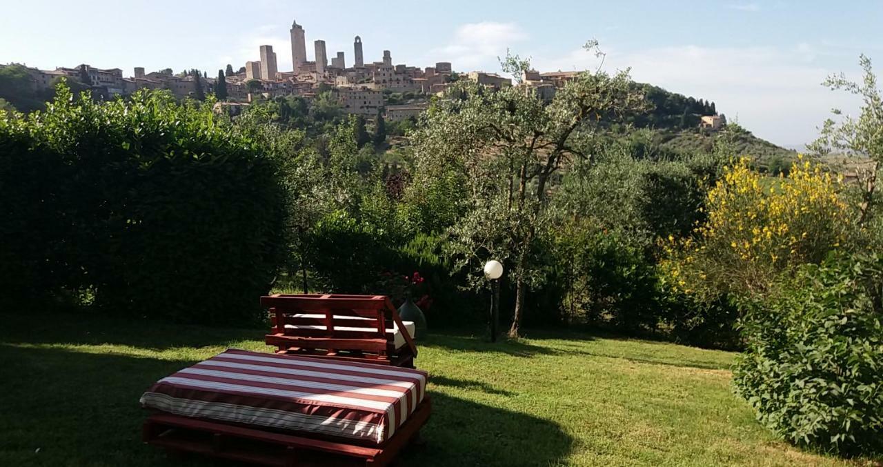 Antico Casolare Villa San Gimignano Bagian luar foto